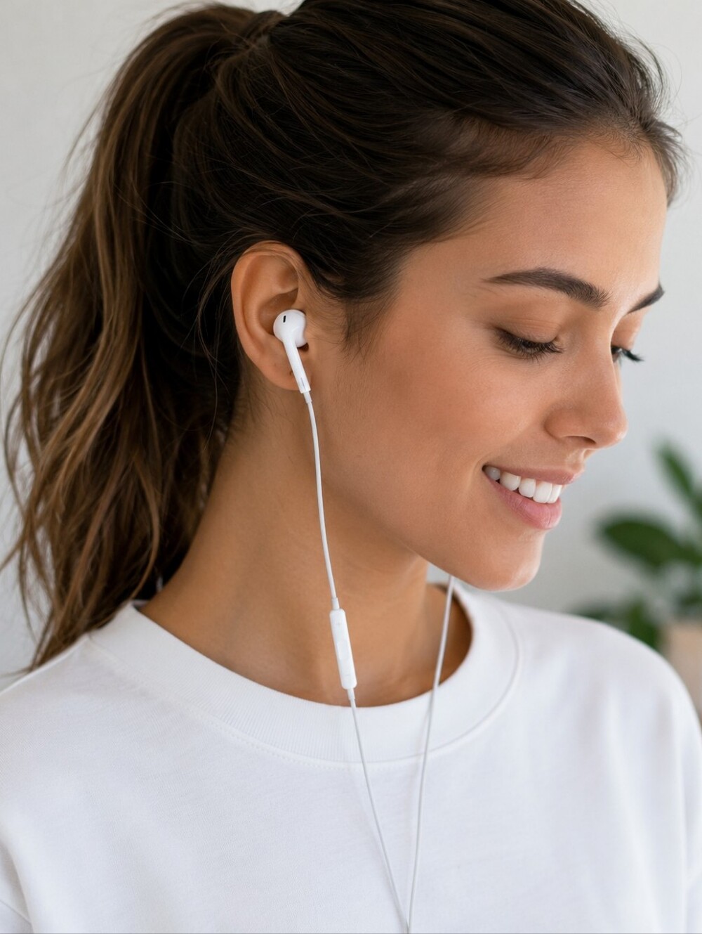 Apple EarPods Wired Earbuds Headphones 3.5mm Audio Plug White New Genuine Apple - Picture 2 of 6